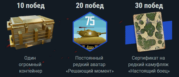 Награды за победы в РБ