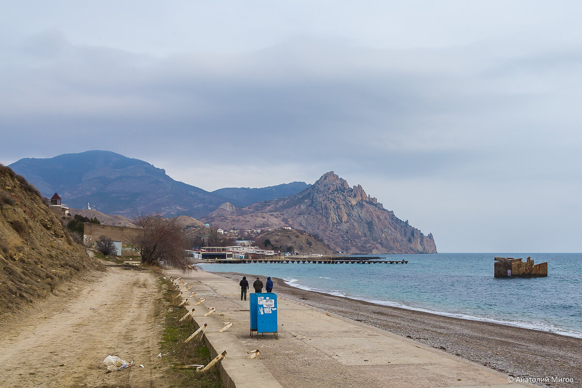 Крым, Курортное. Памятник глупости и алчности