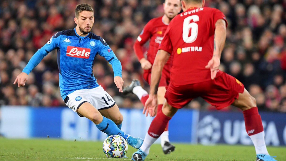 Рандеву с «Ливерпулем» для неаполитанцев завершилось успешно – домашняя победа 2:0 и боевая ничья на «Энфилде» 1:1