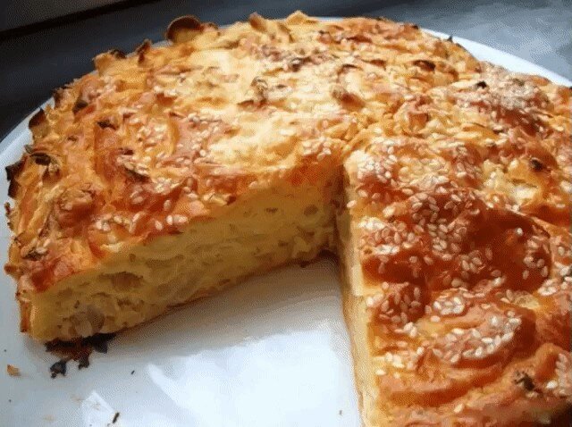                                                Заливной пирог "Капустник"