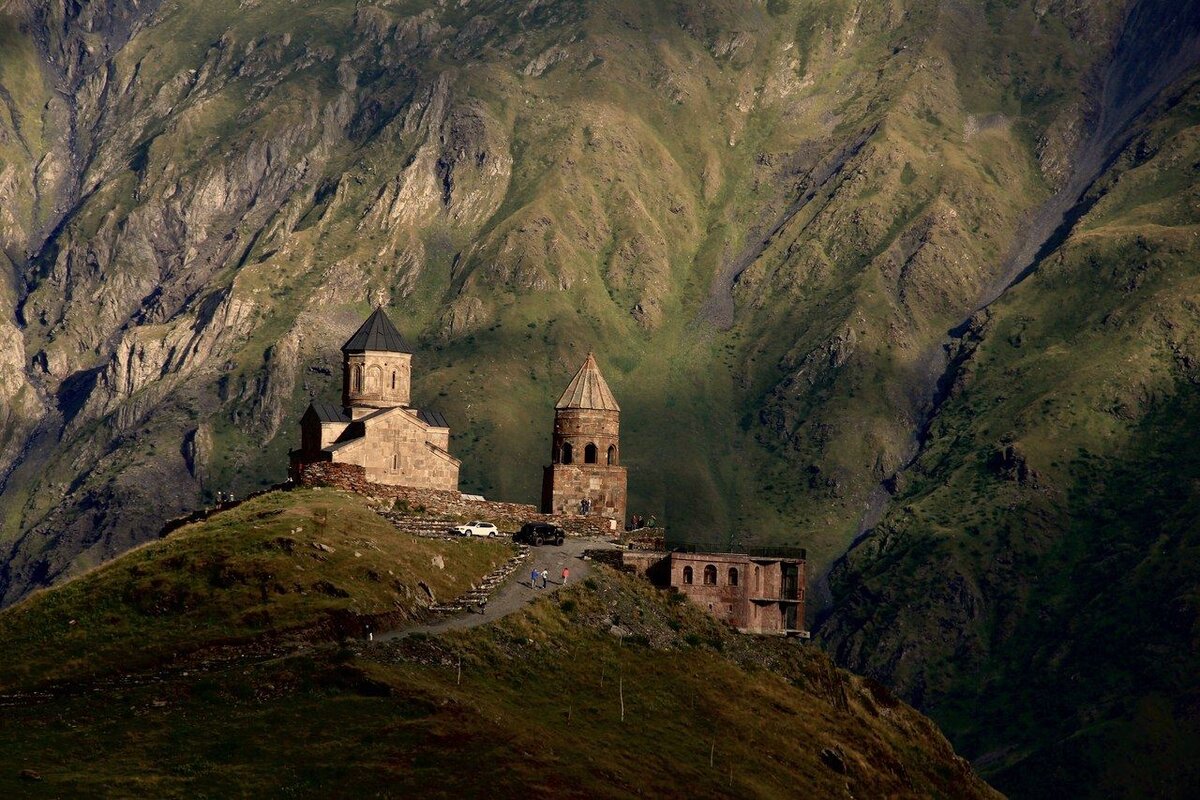 Гергети церковь фото