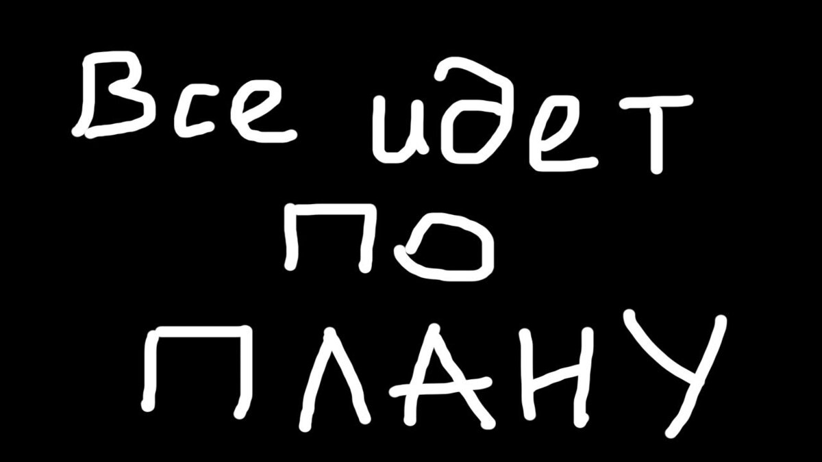 Все идет строго по плану