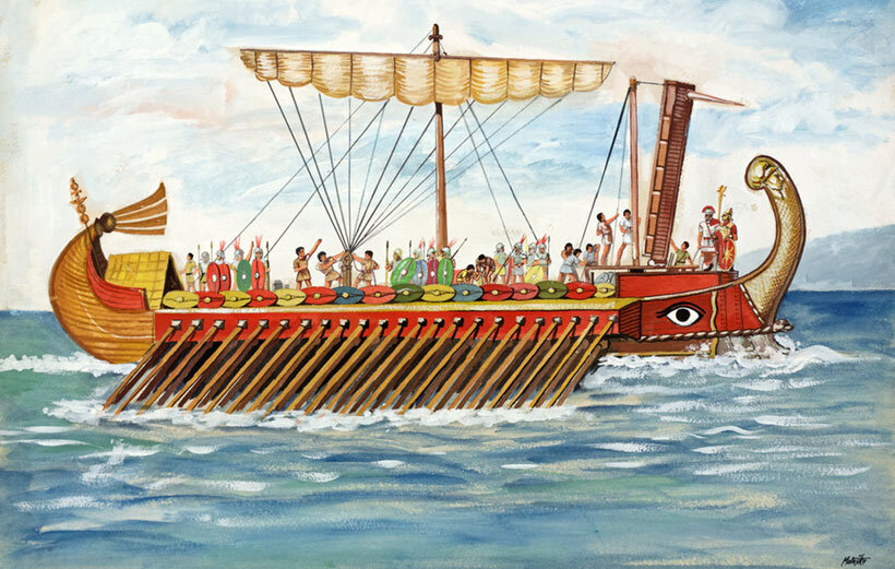 Трирема корабль. Галера корабль Греция. Триера это в древней Греции. Галеры древней Греции. Военный флот афин