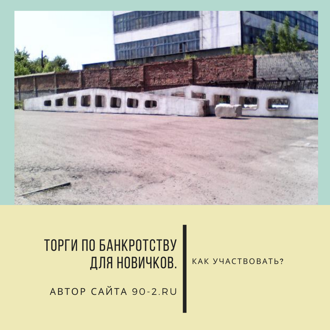                                                            Так чаще всего выглядит лот с торгов