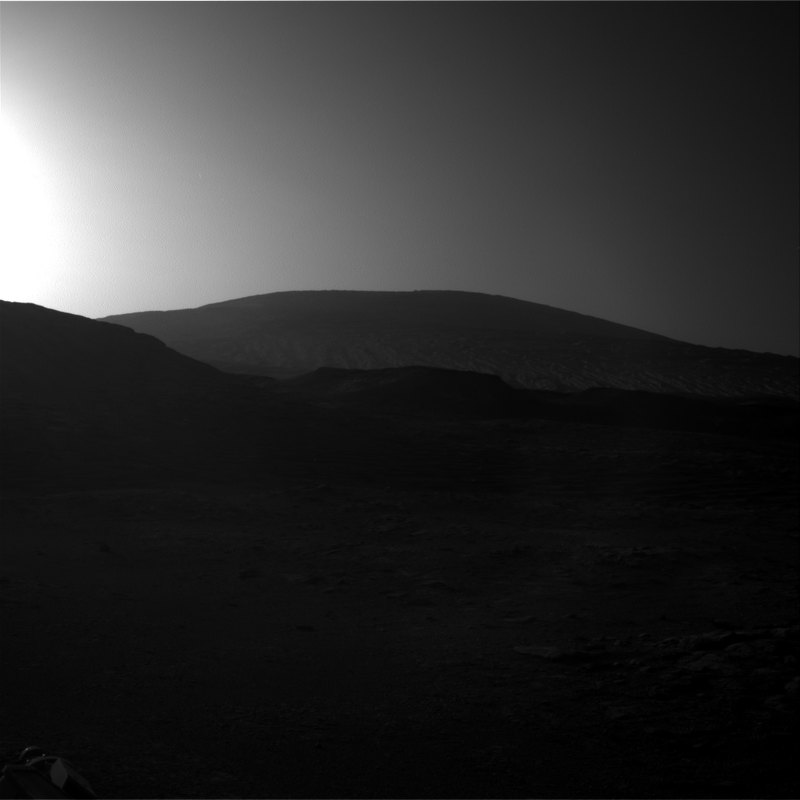Фото с марсохода Curiosity