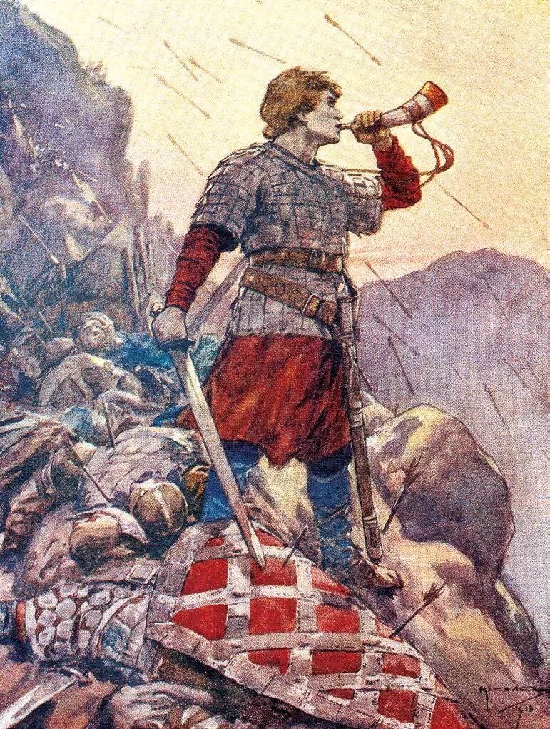 песнь о роланде рог читать
