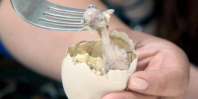 Disgusting Foods The Chinese Eat [DISTURBING] - Balut