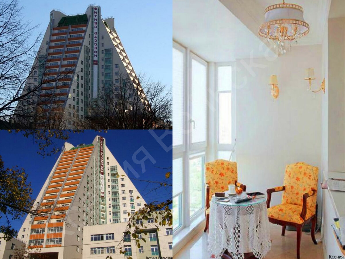 Дом и лоджия ведущей