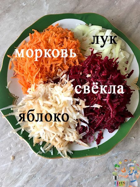 Рецепт борщ с капустой
