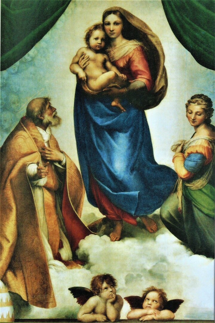 Сикстинская Мадонна Рафаэля Санти.