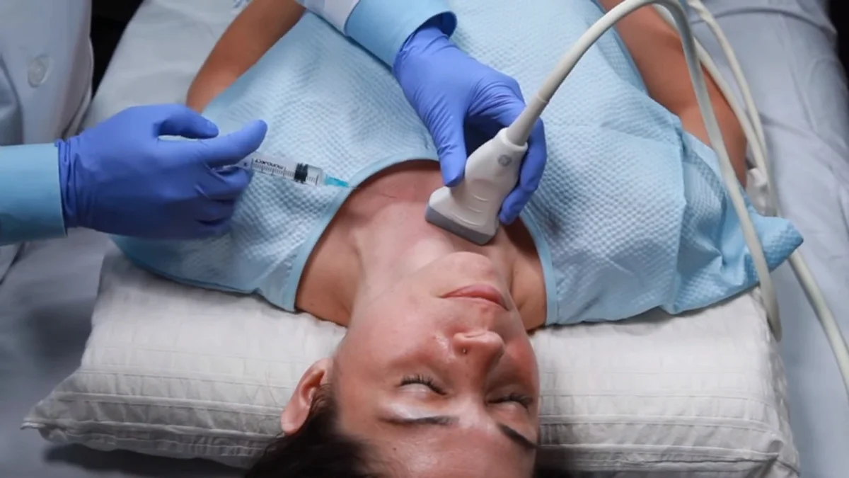 Пункционная биопсия узла Щитовидной железы. Есть ли риск осложнений ...