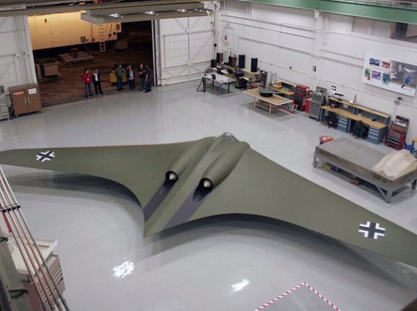 Макет самолёта-невидимки Ho 229