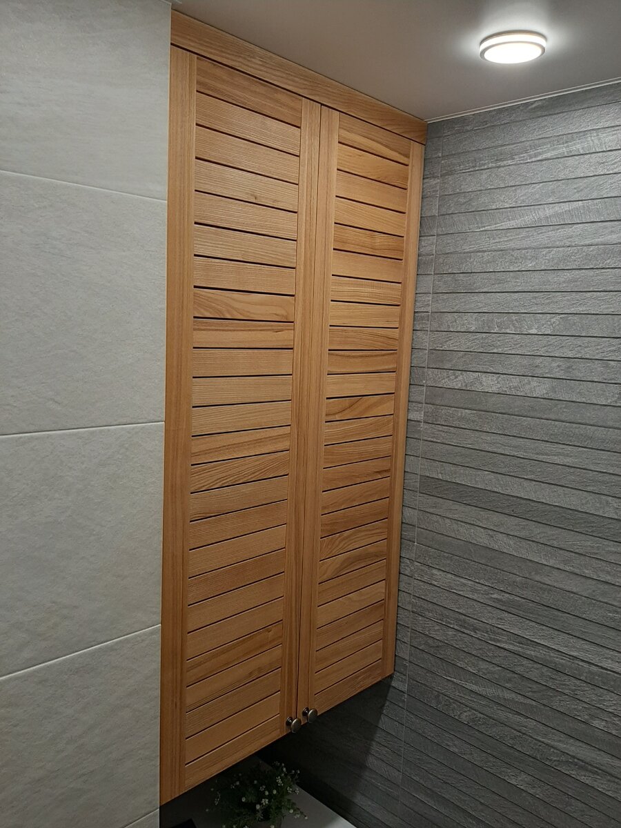 Фасады из массива ясеня 