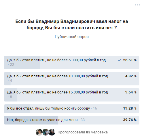 19.02.2015 — опрос в группе https://vk.com/mgcstore