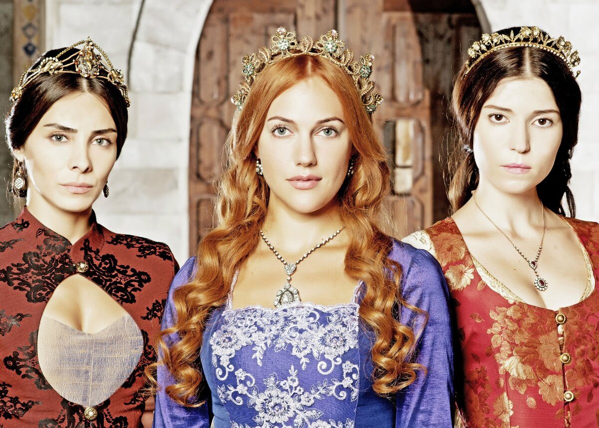 актрисы из сериала "Великолепный век"