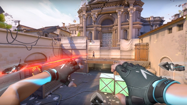 А меня бы убили при первом выстреле, но это не так важно. Источник: Riot Games