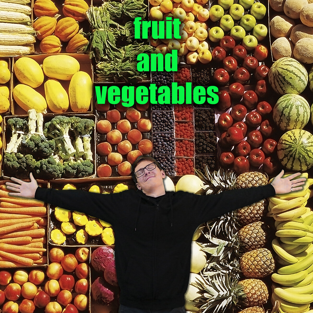 Fruit and vegetables, как употреблять эти слова? | Poster_English | Дзен