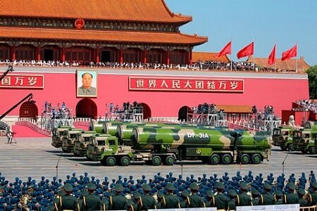 Военный парад в Китае