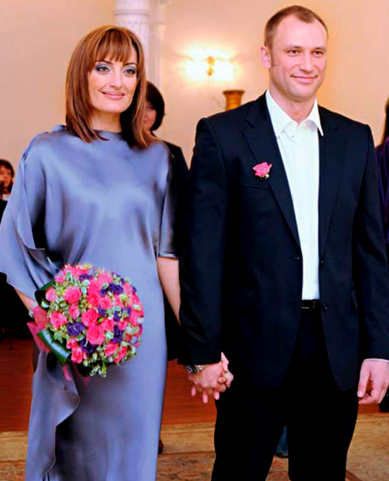 Константин Соловьёв со своей второй женой Евгенией Ахременко