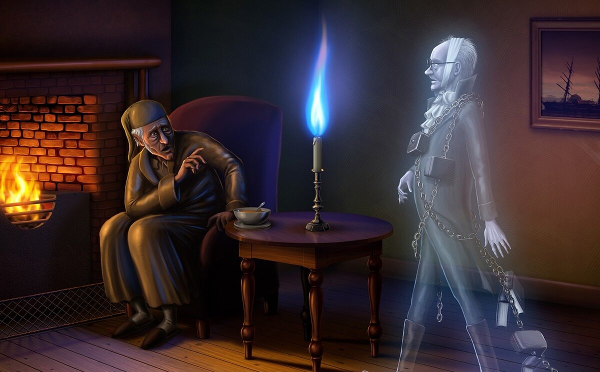 Кадр из мультфильма "Рождественская история"