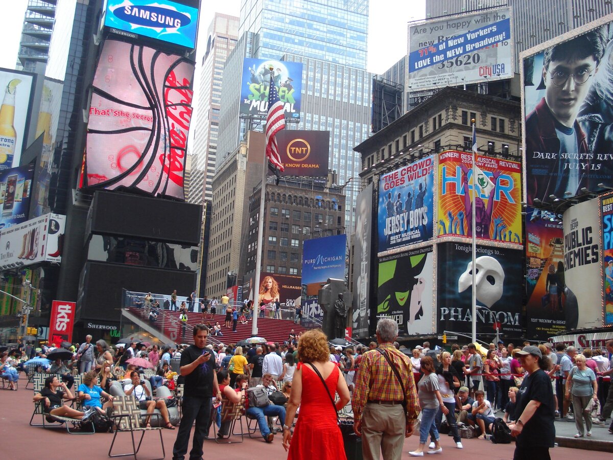 На Манхеттене, Нью-Йорк, 2010 год 