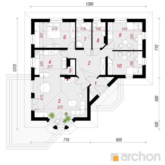Dom w serdeczniku. Сайт archon.pl