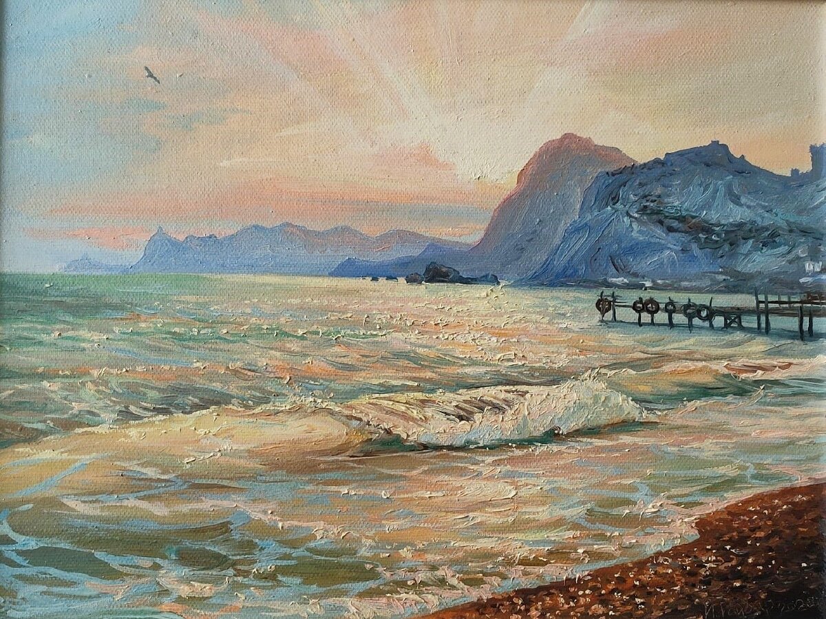 Работа Ирины Гайдар // Фото предоставлено музеем Грина 