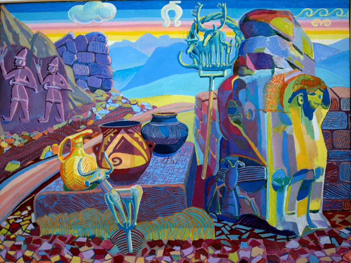 Художник Н.Ловпаче