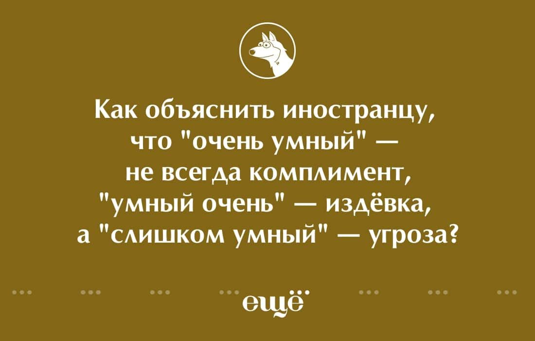 Шибко по русски. Больно шибко умный. Как объяснить иностранцу. Очень умный не всегда комплимент. Слишком умный.