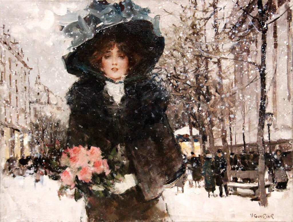  Французский художник Victor Guerrier (1893-1968)