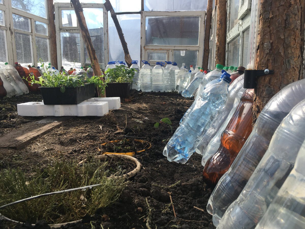 Бутылочная батарея работает