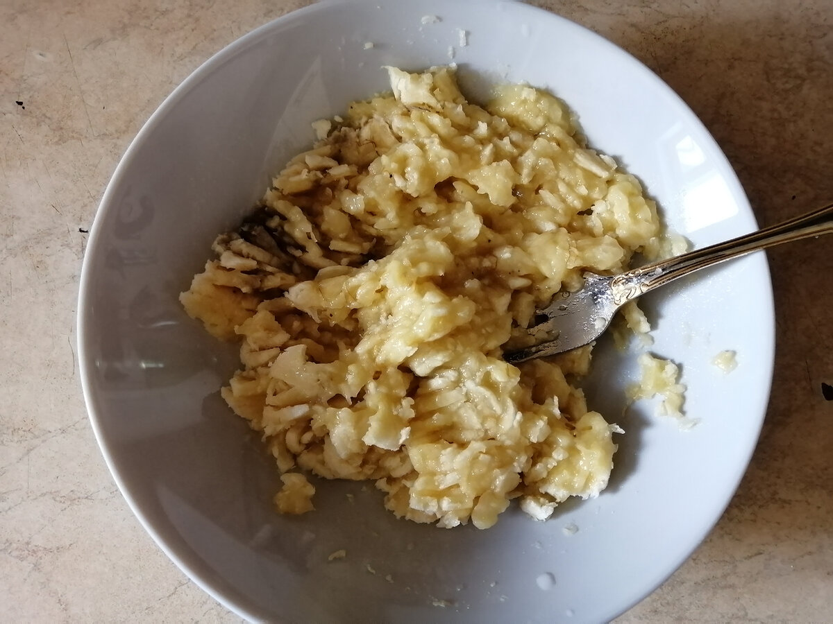 Даже если останутся кусочки — не страшно. Они измельчаться в процессе перемешивания.