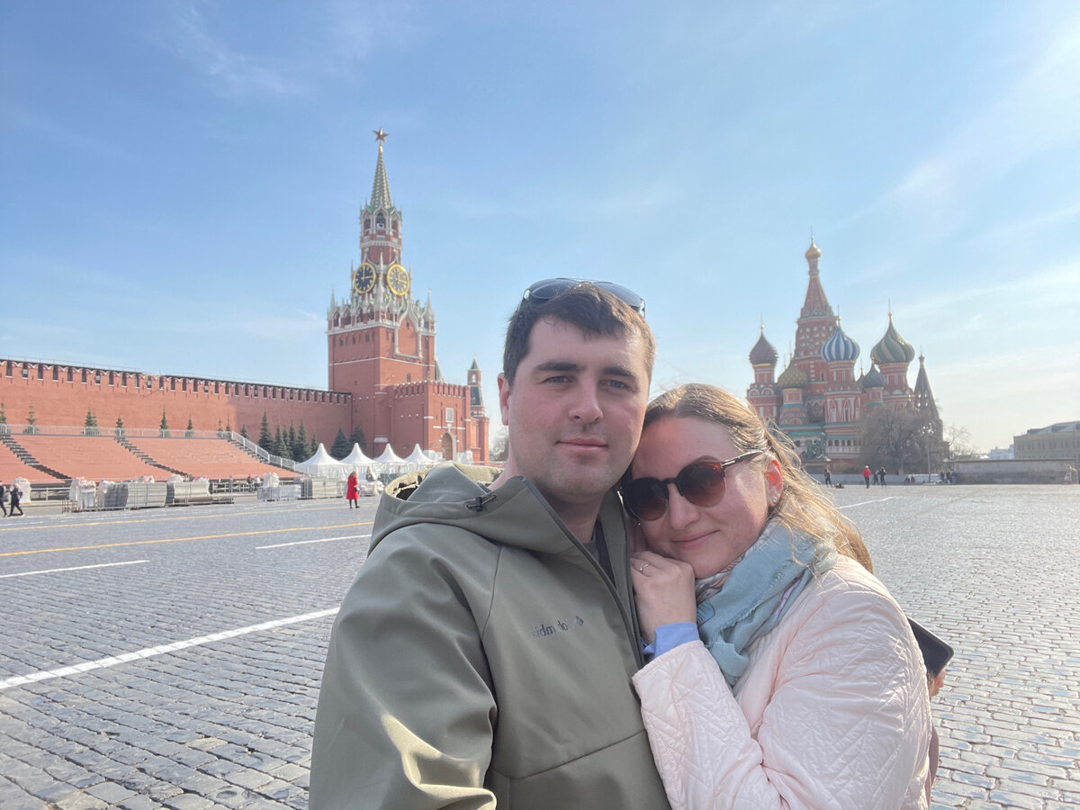 Утром на Красной площади никого)