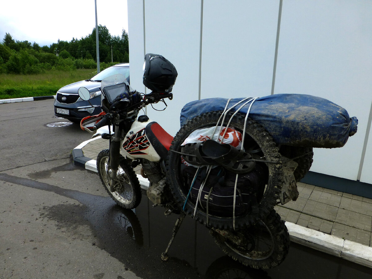 На заправке в Вологодской области (Галерея 2 фотографии)