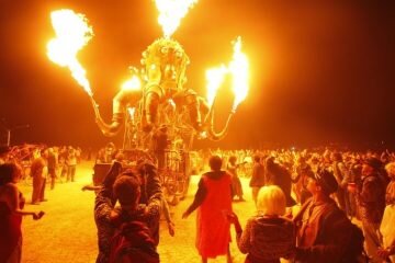 Фестиваль в пустыне Невада