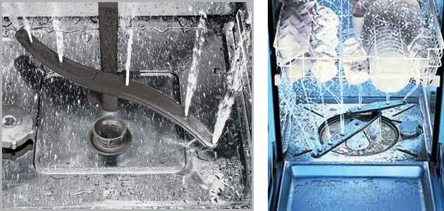 Белый налет на посуде после мойки: причины и возможные неисправности посудомоечной машины
