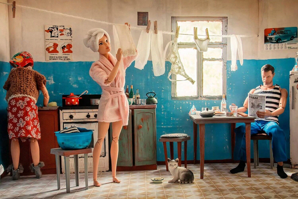 Примерно так должна выглядеть жизнь "нормального мужика"