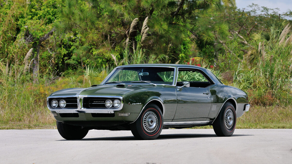 Американское железо: Pontiac Firebird Ram Air II 1968 | Интересные  автомобили | Дзен