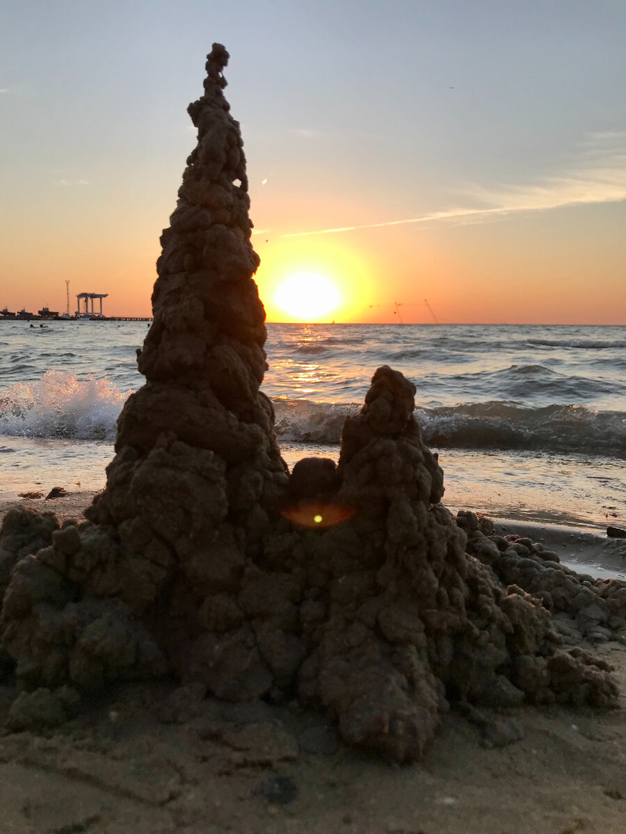 Анапа. Море. Закат.
