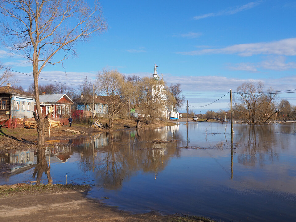 Пришла большая вода. 