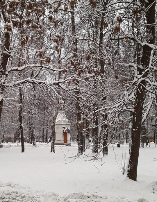 Часовня в память о нижегородцах, погибших в Первой мировой войне.