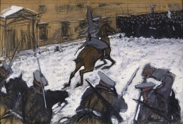 В. Серов. "Солдатушки, бравы ребятушки, где же ваша слава?" 