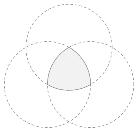 Построение ТРЕУГОЛЬНИКА РЁЛО. Фото с сайта https://ru.wikipedia.org/wiki/Треугольник_Рёло