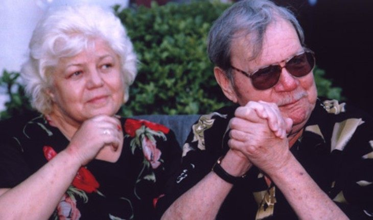 Михаил Пуговкин и Ирина Лаврова