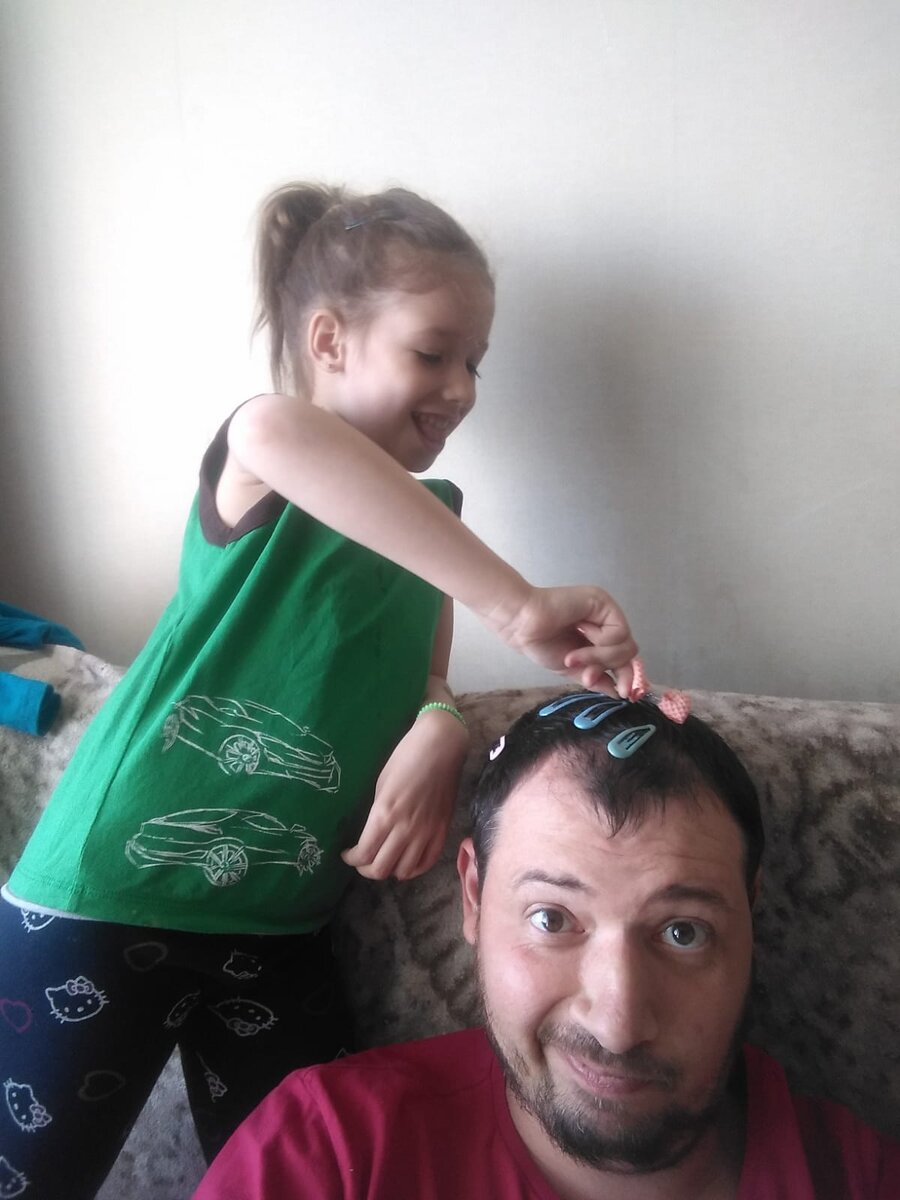 папа на работе