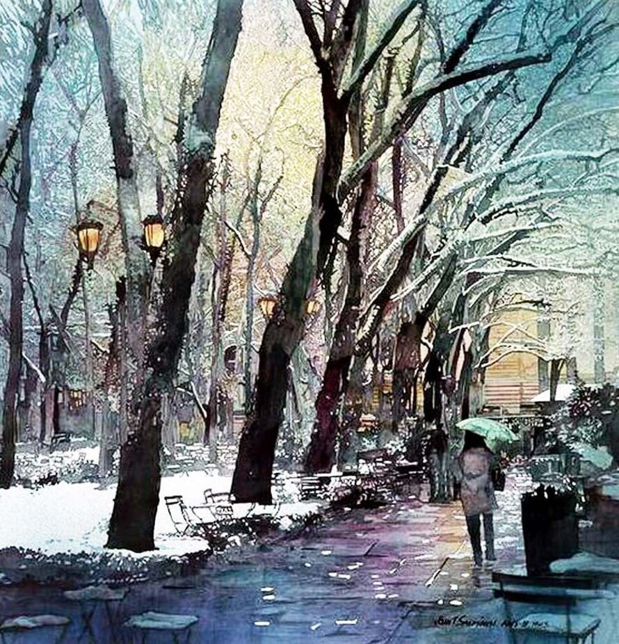 Художник Джон Салминен