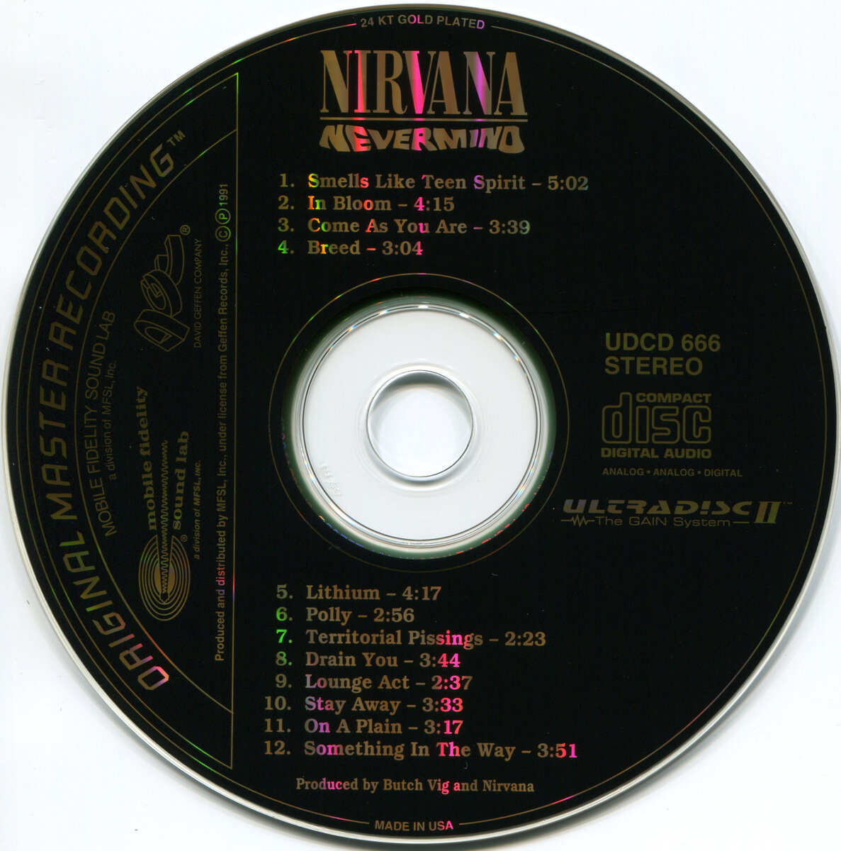 The kinks you really got me. Nirvana in utero 1993. The kinks kinda kinks 1965. MFSL CD.