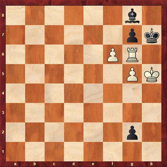 Ход белых. Выигрыш.