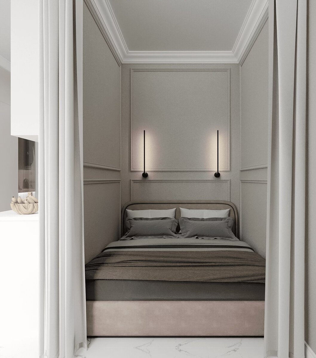 Проект «Малышка Тринити» дополнительный (светильники на тумбочках, бра,например)