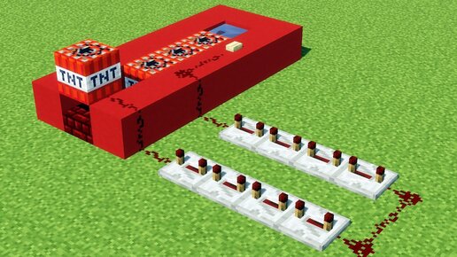 Как сделать ТНТ-Пушку в майнкрафт на любой версии без плагинов и модов!